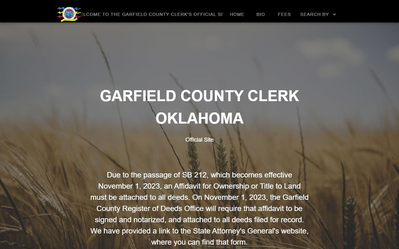 Garfield County Clerk felony records