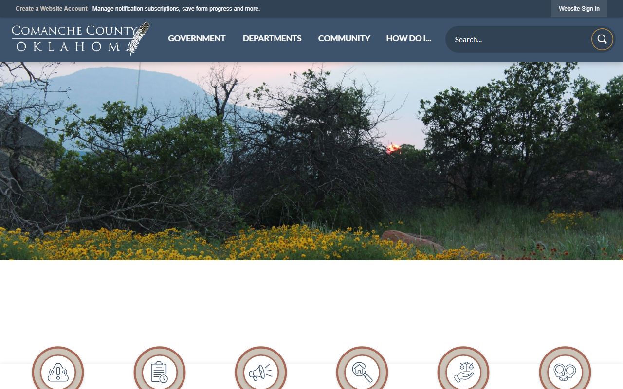 Comanche County felony records official website